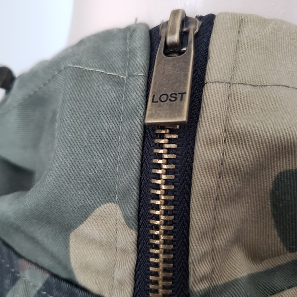 Hip and Bone | Pull-over Camo Hoodie Jacket - Anorak - Picture 6 of 16